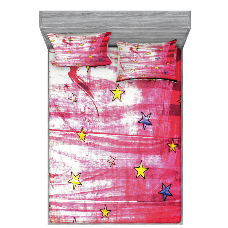 Microfiber Sheet Set, Full Sheet Set with Fitted Sheet