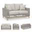 Causeuse d'extérieur avec coussin Breshae