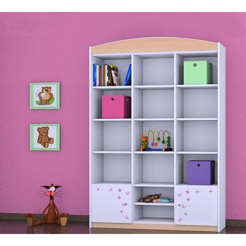 Gabriela 183cm H X 132cm W Animals Kids Cube, Bright Pear