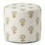 Berlin Gardens Lilly Hive 20" Round Pouf-1130506470