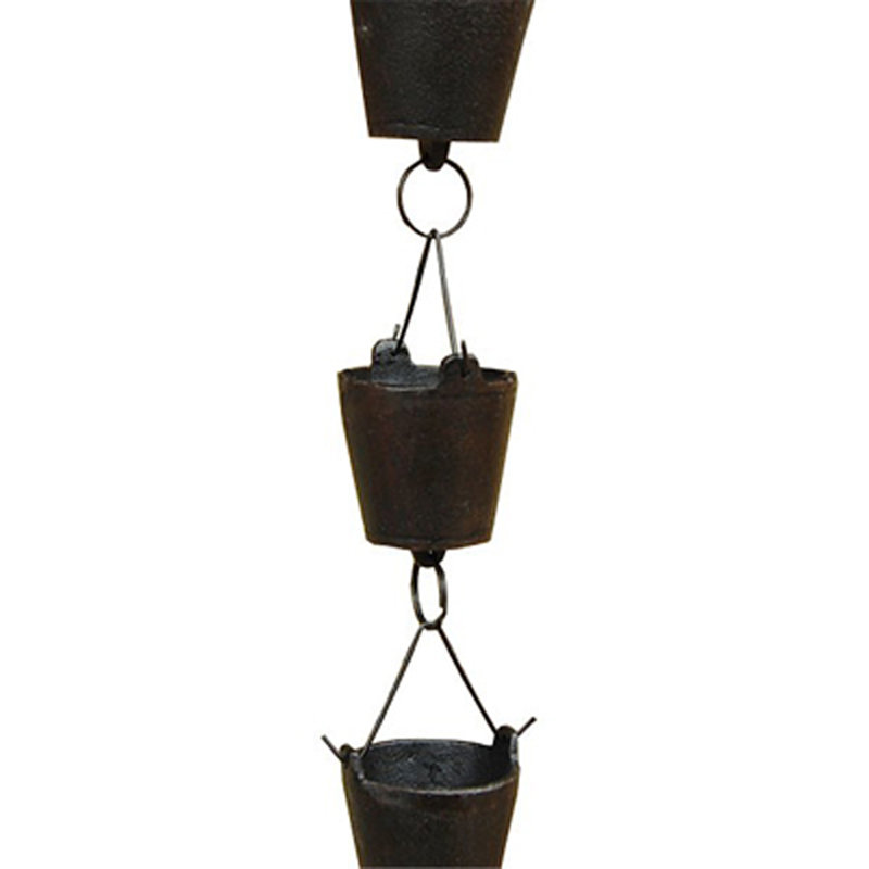 Chaîne de pluie Minster Bucket
