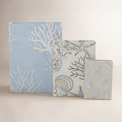 3 Piece Paper Book Box Set