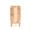 Table de chevet en bois naturel
