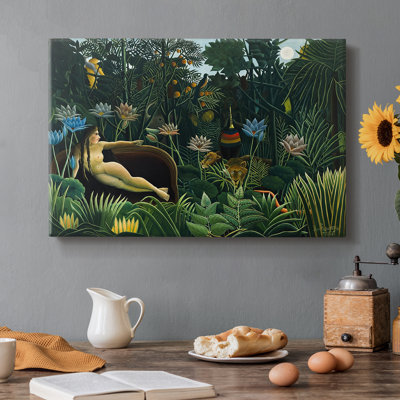 Le rêve (Le Rêve) - Henri Rousseau - Toile tendue avec châssis - 1910