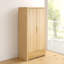 Bruner 2 Door Solid Wood Wardrobe