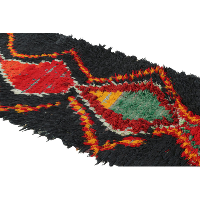 One-of-a-Kind 2'3”x6'2” Hand Knotted Area Rug
