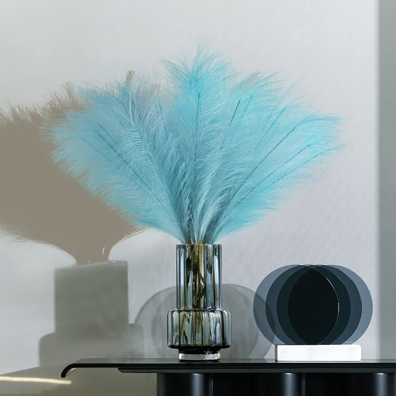Herbe de 17 po Pampas, Bleu ciel