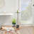 Justine Marble Top Pedestal Drink Table Plant Stand-73397804