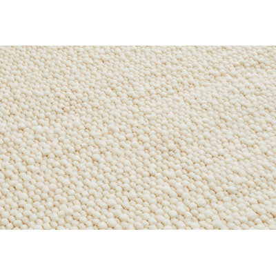 Dekyra Solid Colour Wool Hand Woven Area Rug