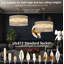 Lustre en cristal à deux niveaux-130217968