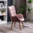 Doarnin Tufted Button Accent Chair, Single Upholstered Chair, Kitchen Dining Chair for Indoor-64388076