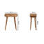 Travara 60cm Solid Wood Console Table
