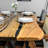 Live Edge Dining Table, Solid Chestnut