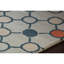 Tapis bleu clair en laine touffeté à la main Cloral-416899569