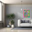 «Tarot - Wheel Of Fortune» par Dean Russo, art mural sur toile, 26 po x 34 po