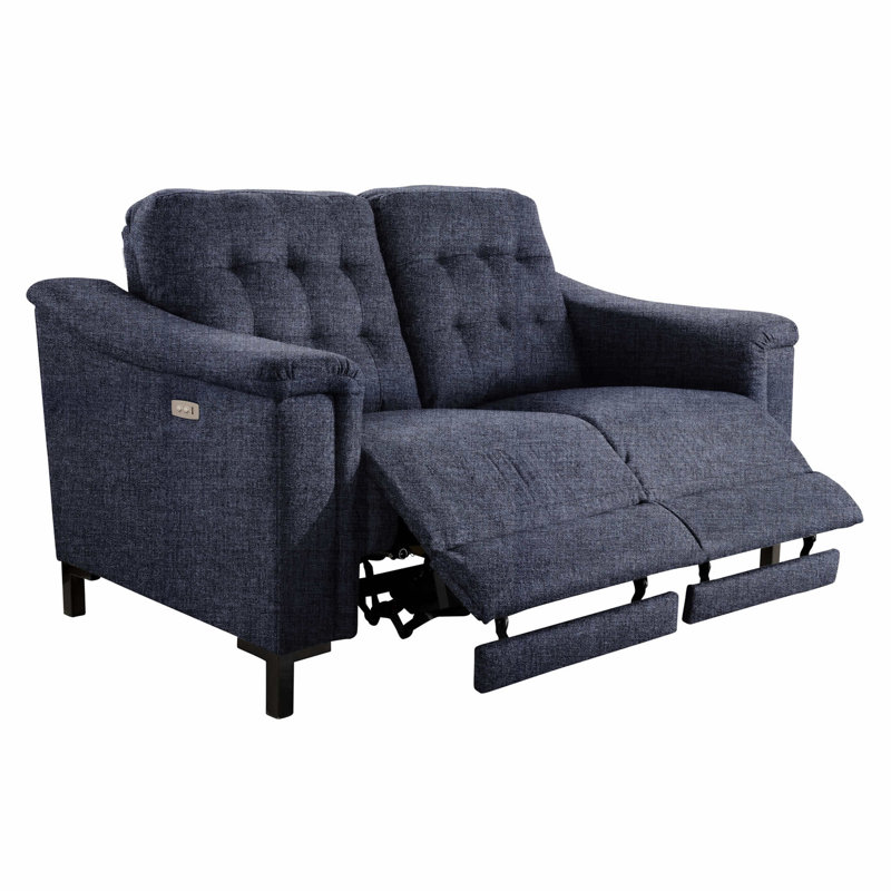 Marlin 2 Seater Reclining Sofa, Rouen Denim