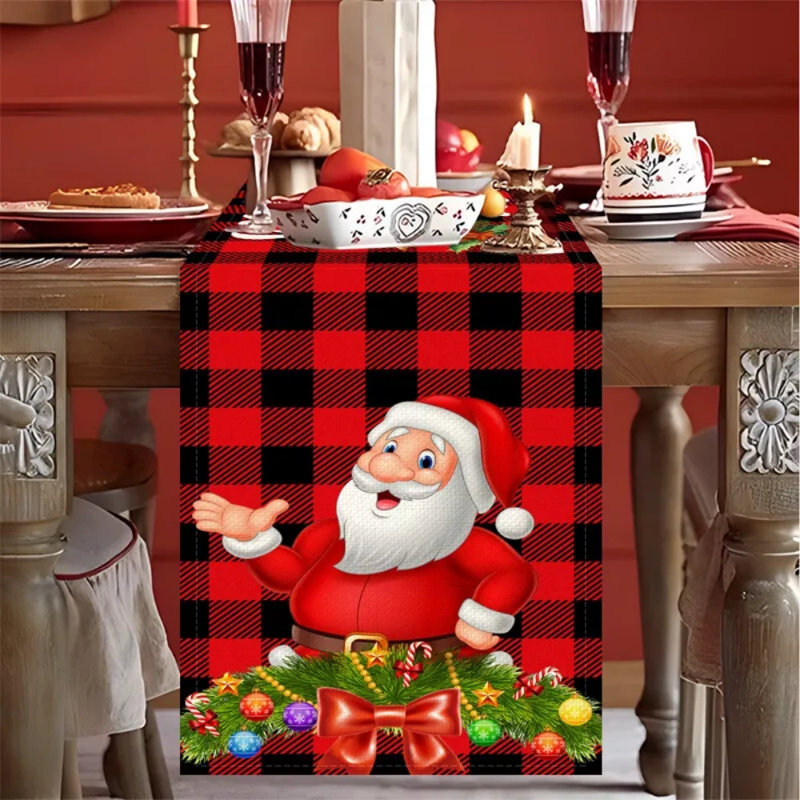 Nappe de Noël ornement de table de salle à manger de cuisine