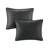 Cozy Black Microfiber Bedding Sets Quilt For Versatile Living