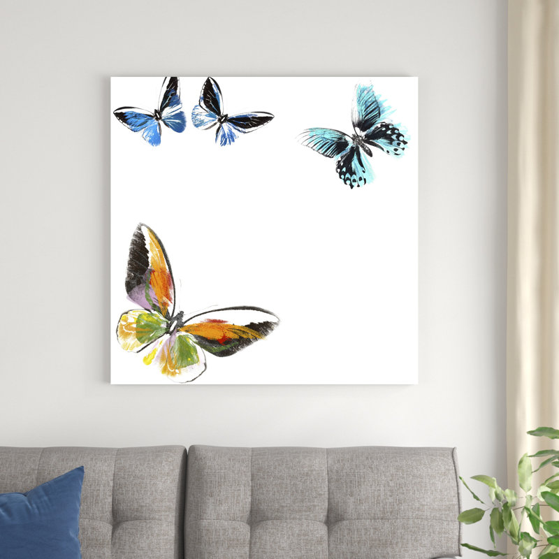 Butterflies Dance VII, H 36 po x l 36 po x P 1,25 po