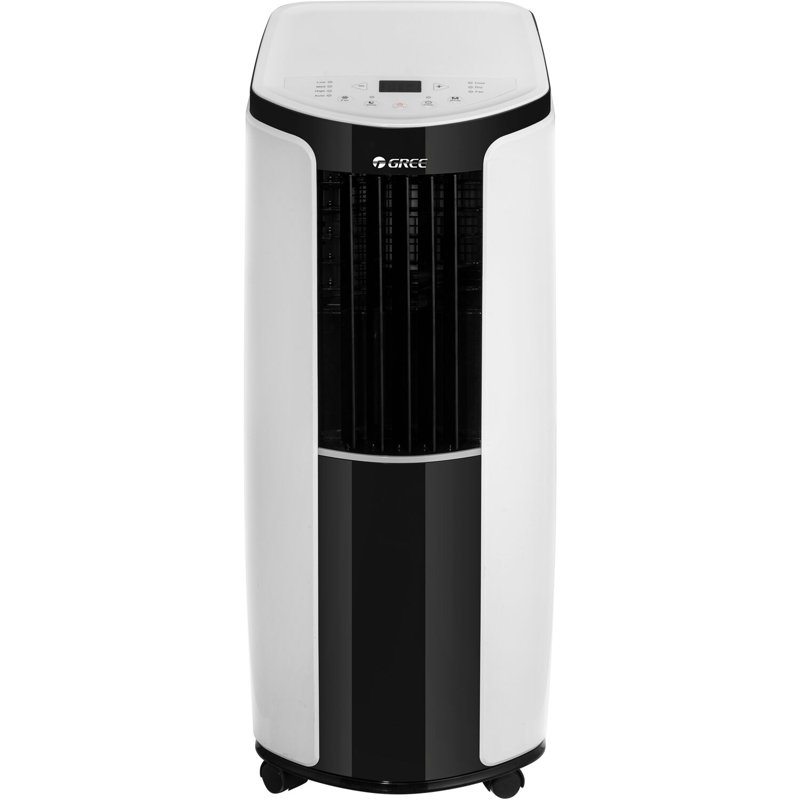 Gree 6000 BTU Black and White Portable Air Conditioner with Remote