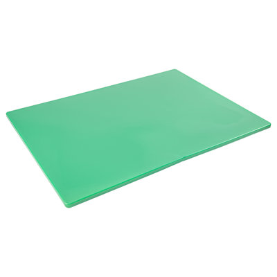Restaurantware-Chef 101 24 x 18 Inch Cutting Boards, 10 Color Coded Chopping Boards - No Scratch, Dishwashable, Green Plastic Cutting Board Mats, No Odor, Reversible, For Fruits And Vegetables