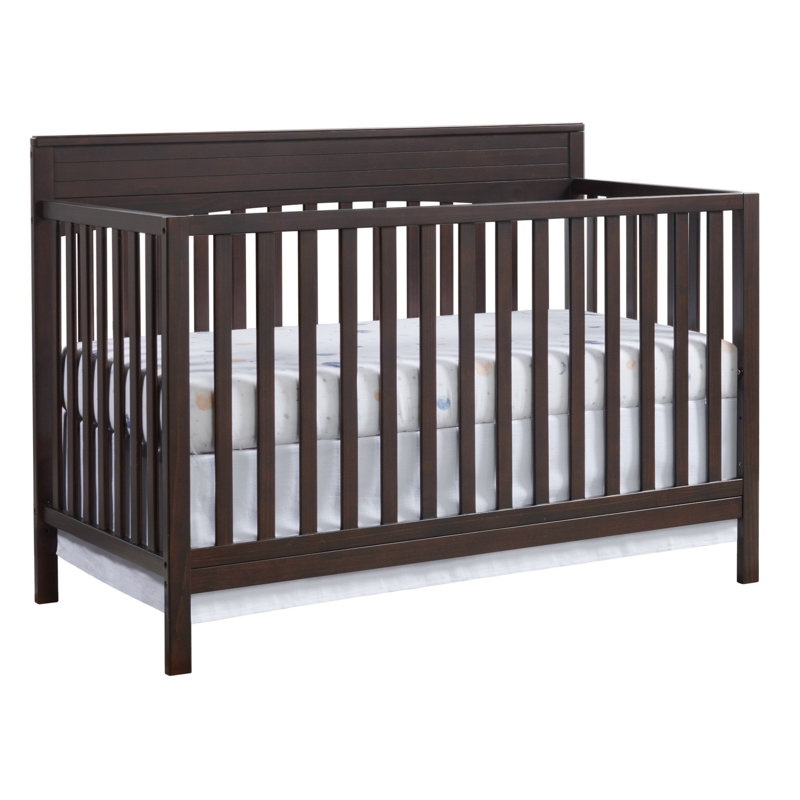 Lit de bébé convertible 4 en 1 Harper, certifié Greenguard Gold, Espresso
