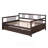 Full Size Daybed Wood Bed with Twin Trundle, Space-Saving and Multi-Functional Design-114571755