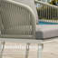 Patio Dining Armchair with Cushion-1649163663