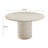 Tov Furniture Blossom Washed Travertine Finish Indoor / Outdoor 54" Round Dining Table