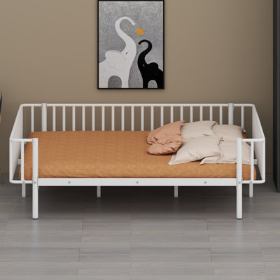 Slat Supported Metal Daybed Frame