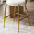 Modern Teddy Fabric Upholstered Barstools(Set of 2)-174797498