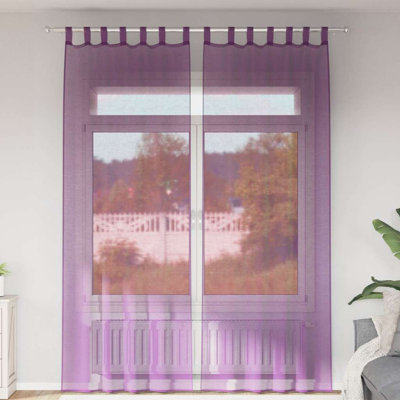 Semi Sheer Curtain Pair