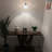 Simonson Tiffany Mini Hanging Lights Stained Glass Crystal Beans LED Bulb Included H50"W6"