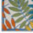Leonhardt Floral Green/Blue/Yellow/Orange Indoor/Outdoor Area Rug-1029076432