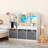 Aasha Isabelle & Max Solid Wood Toy Organizer