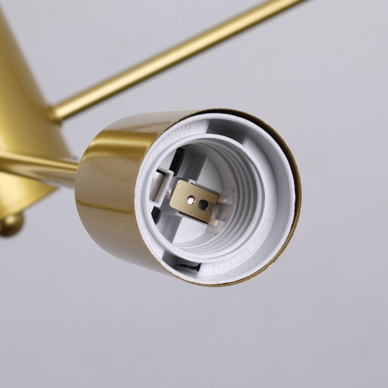 Tryphon 8 - Light Dimmable Sphere Chandelier, Gold