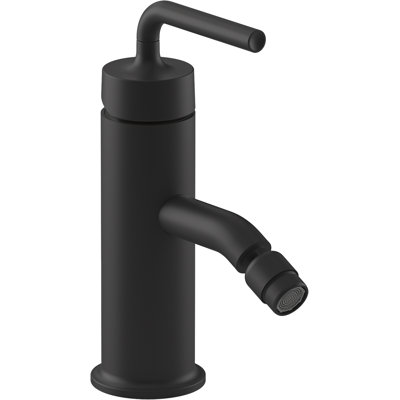 Purist Horizontal Swivel Spray Aerator Bidet Faucet with Straight Lever Handle