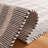 Natura Flat Weave Wool/Cotton Geometric Rug in Gray/White-755107959