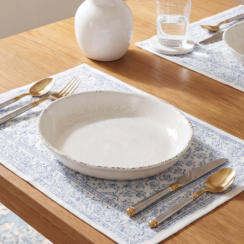 Adeola Melamine Soup Bowl, Ivory