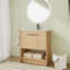 Meuble-lavabo simple autoportant de 30 po avec plateau en céramique et portes à fermeture en douceur-212248694-212248589