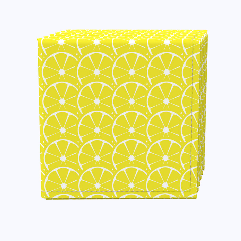 Cotton Twill Geometric Rectangle Napkin