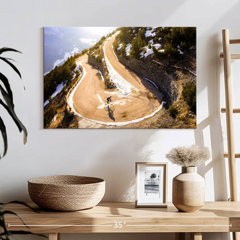 Parc du Sirel Stelvio à vélo, H 16 po x l 24 po