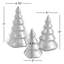 Nambe Mini Christmas Tree Set of 3