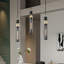 Lustre moderne de style industriel avec des matériaux de haute qualité pour la durabilité (ampoule non incluse)