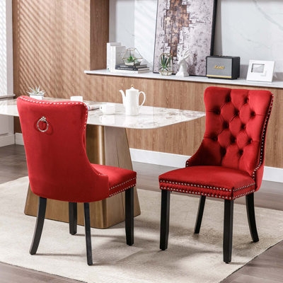 Fraydoun Velvet Side Chair
