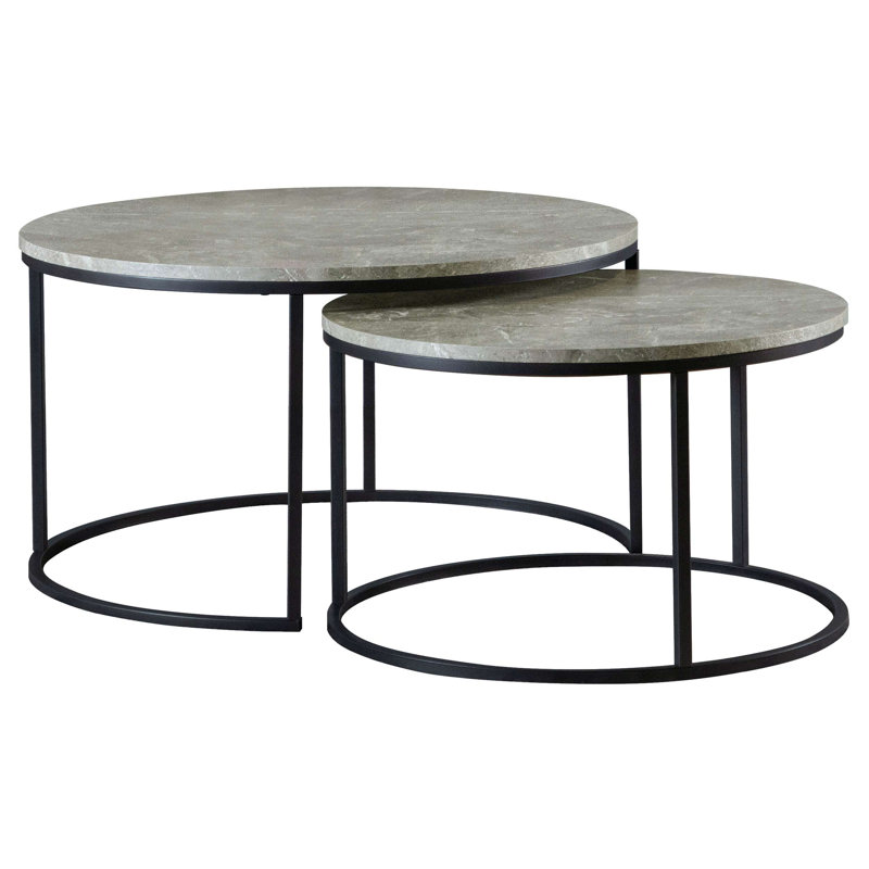 Table basse de salon 2 pièces Hanover