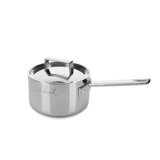 Attiva Sauce Pan with Lid 5.51" - 12 Pieces - Stainless Steel