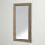 Miroir pleine longueur biseauté de style campagnard  patiné Latwanda-1165992923