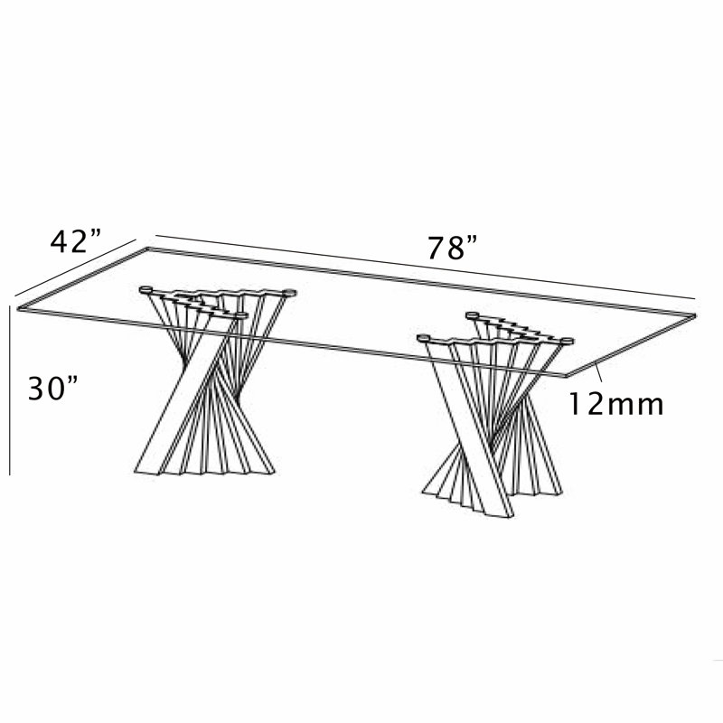 Ensemble repas pour 6 personnes, Doré, Noir