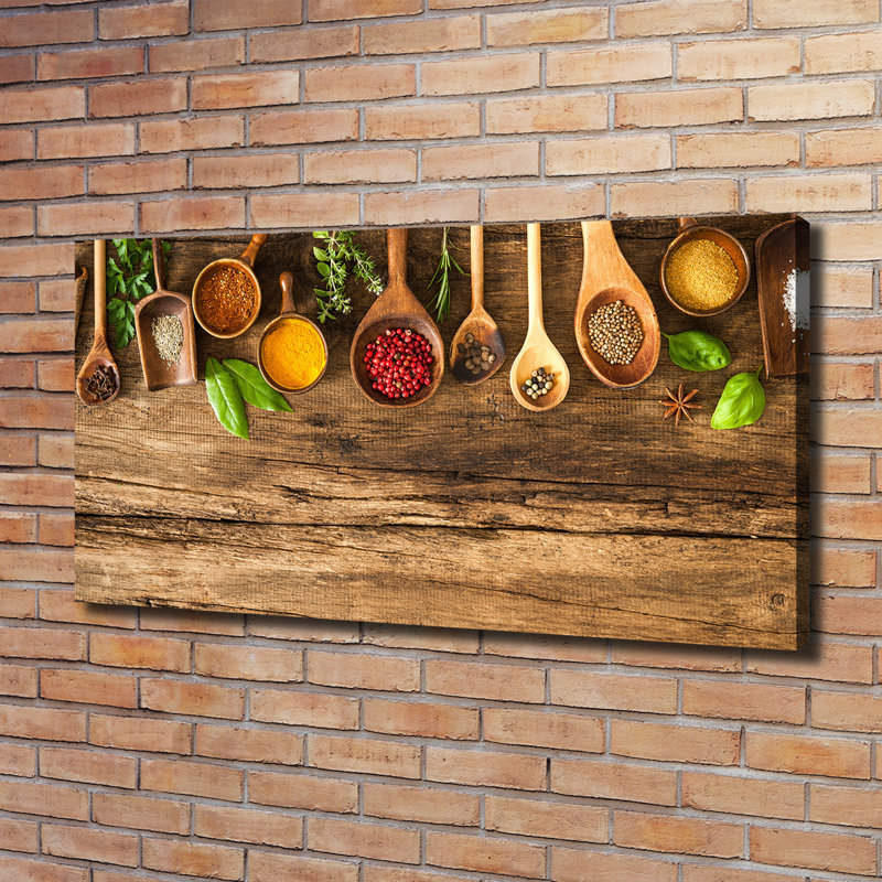 Spices Of Wood - Wrapped Canvas Print